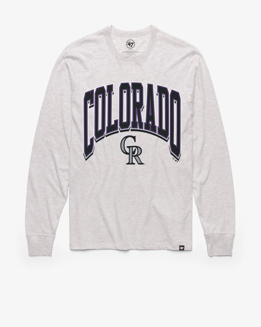 COLORADO ROCKIES WALK TALL '47 FRANKLIN LONG SLEEVE TEE