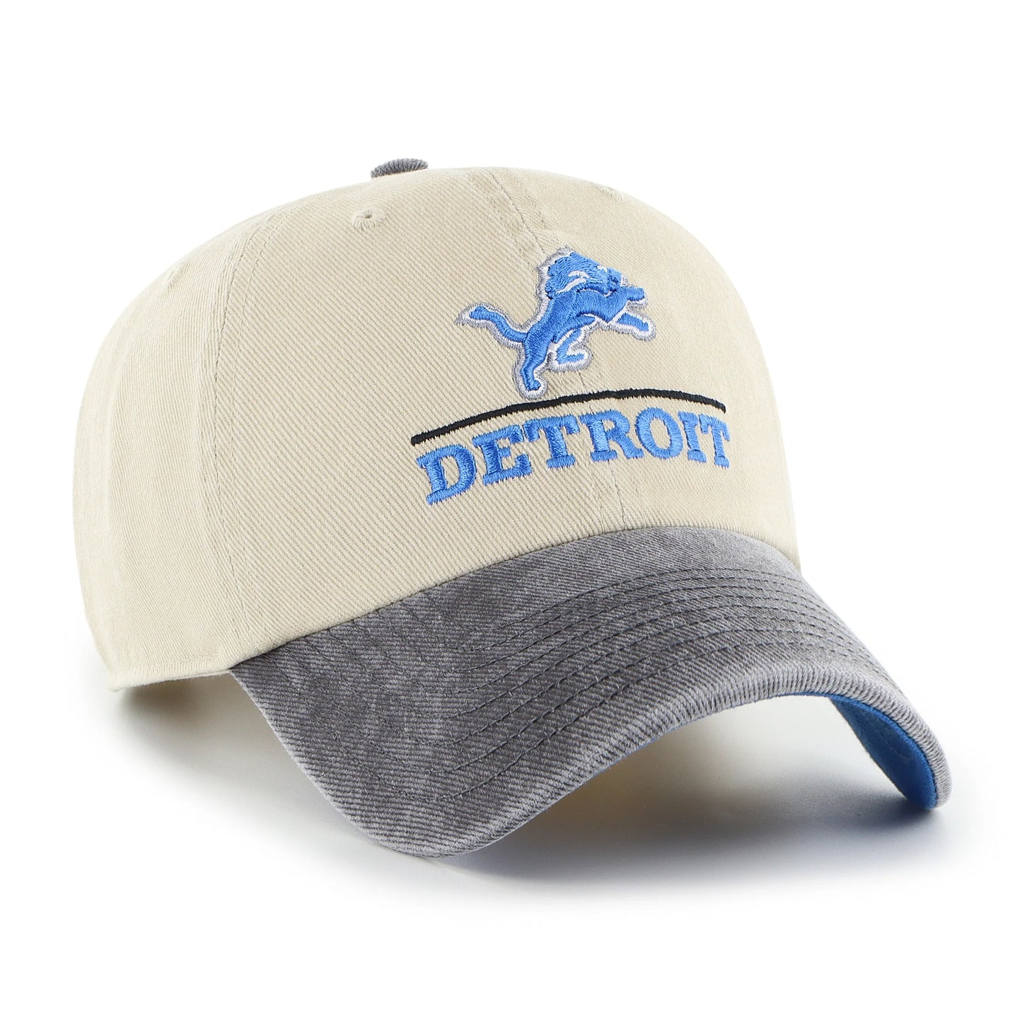 DETROIT LIONS LOGO LINE TWO TONE '47 CLEAN UP