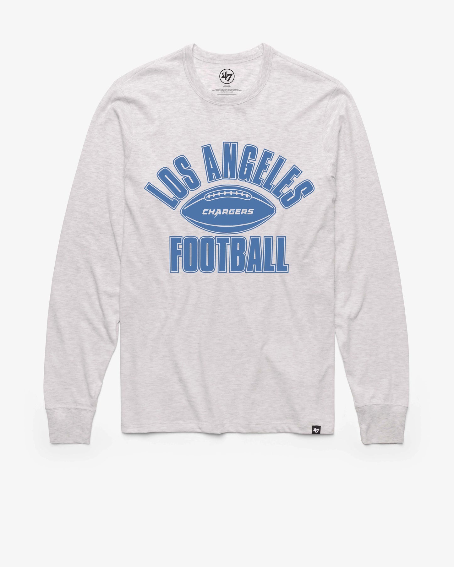 LOS ANGELES CHARGERS ISSUED '47 FRANKLIN LONG SLEEVE TEE