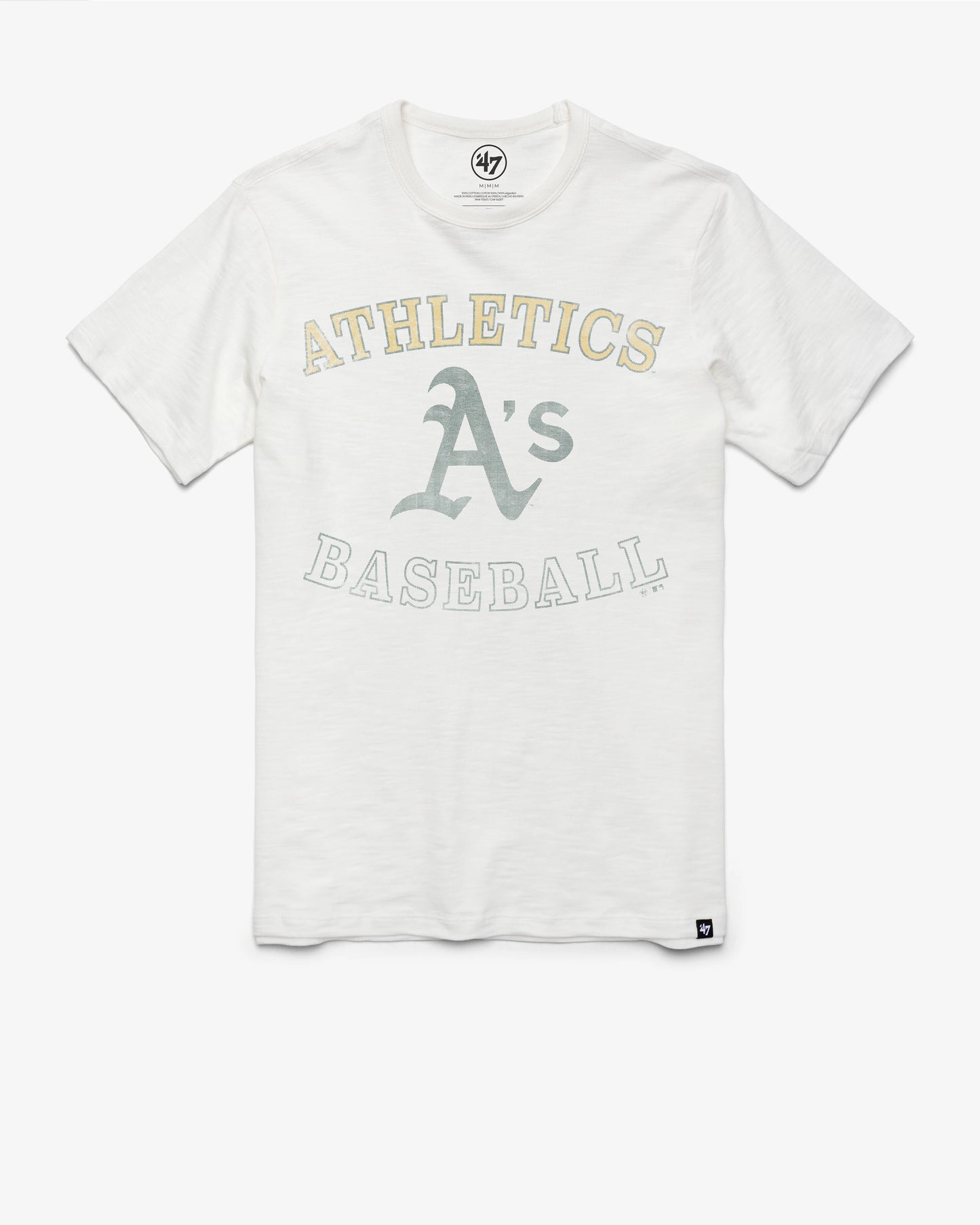 ATHLETICS BASEBALL COUNTER ARC '47 SCRUM TEE