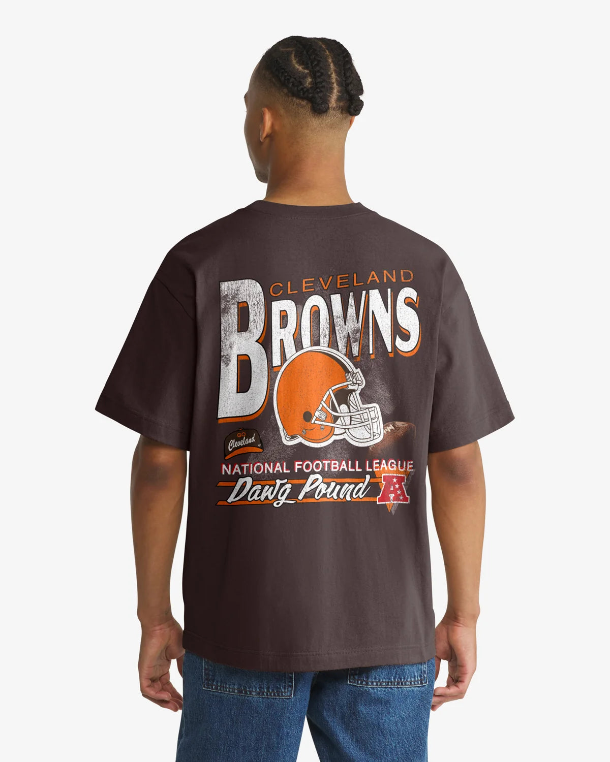 CLEVELAND BROWNS UNDER BAR '47 FOUNDATION TEE