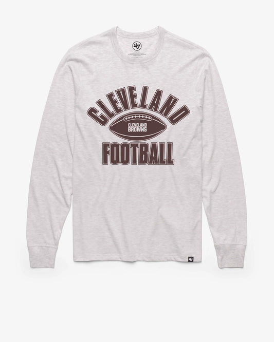 CLEVELAND BROWNS ISSUED '47 FRANKLIN LONG SLEEVE TEE
