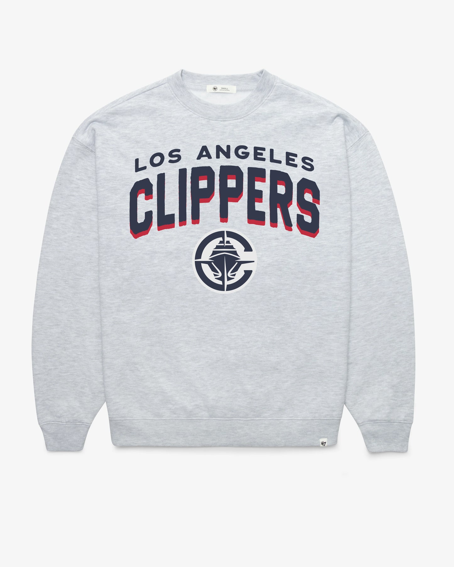 LOS ANGELES CLIPPERS CAMPUS ARCH CLOUD '47 OVERSIZED CREW WOMENS