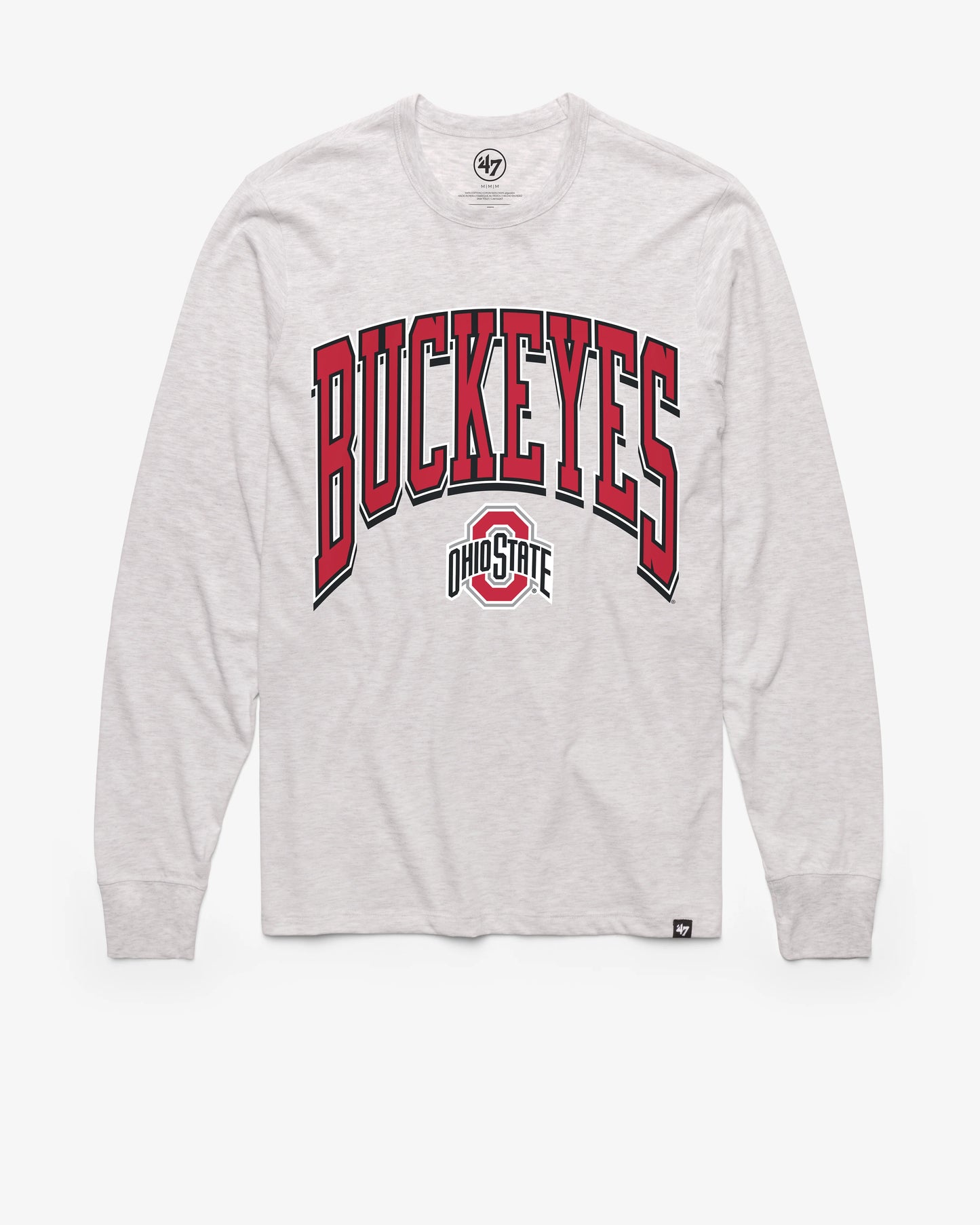 OHIO STATE BUCKEYES WALK TALL '47 FRANKLIN LONG SLEEVE TEE