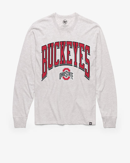 OHIO STATE BUCKEYES WALK TALL '47 FRANKLIN LONG SLEEVE TEE
