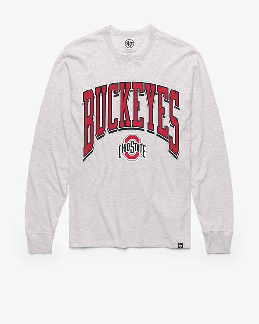 OHIO STATE BUCKEYES WALK TALL '47 FRANKLIN LONG SLEEVE TEE