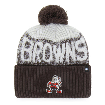 Cleveland Browns Historic Bone Chill '47 Cuff Knit