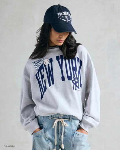 LOS ANGELES DODGERS ARCHED ICON '47 OVERSIZED CREW WOMENS