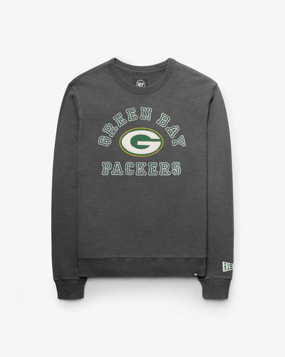 GREEN BAY PACKERS CALDERWOOD WELL WORN '47 FRENCH TERRY CREW