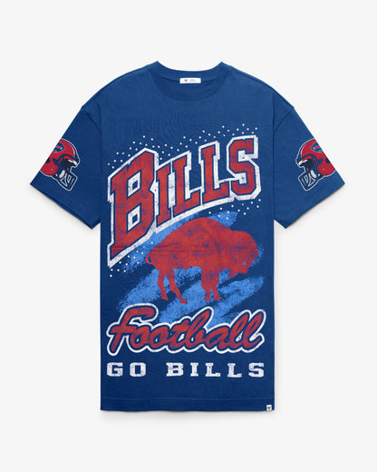 BUFFALO BILLS HISTORIC GEMSTONE SWASH '47 WOMEN'S T-SHIRT DRESS