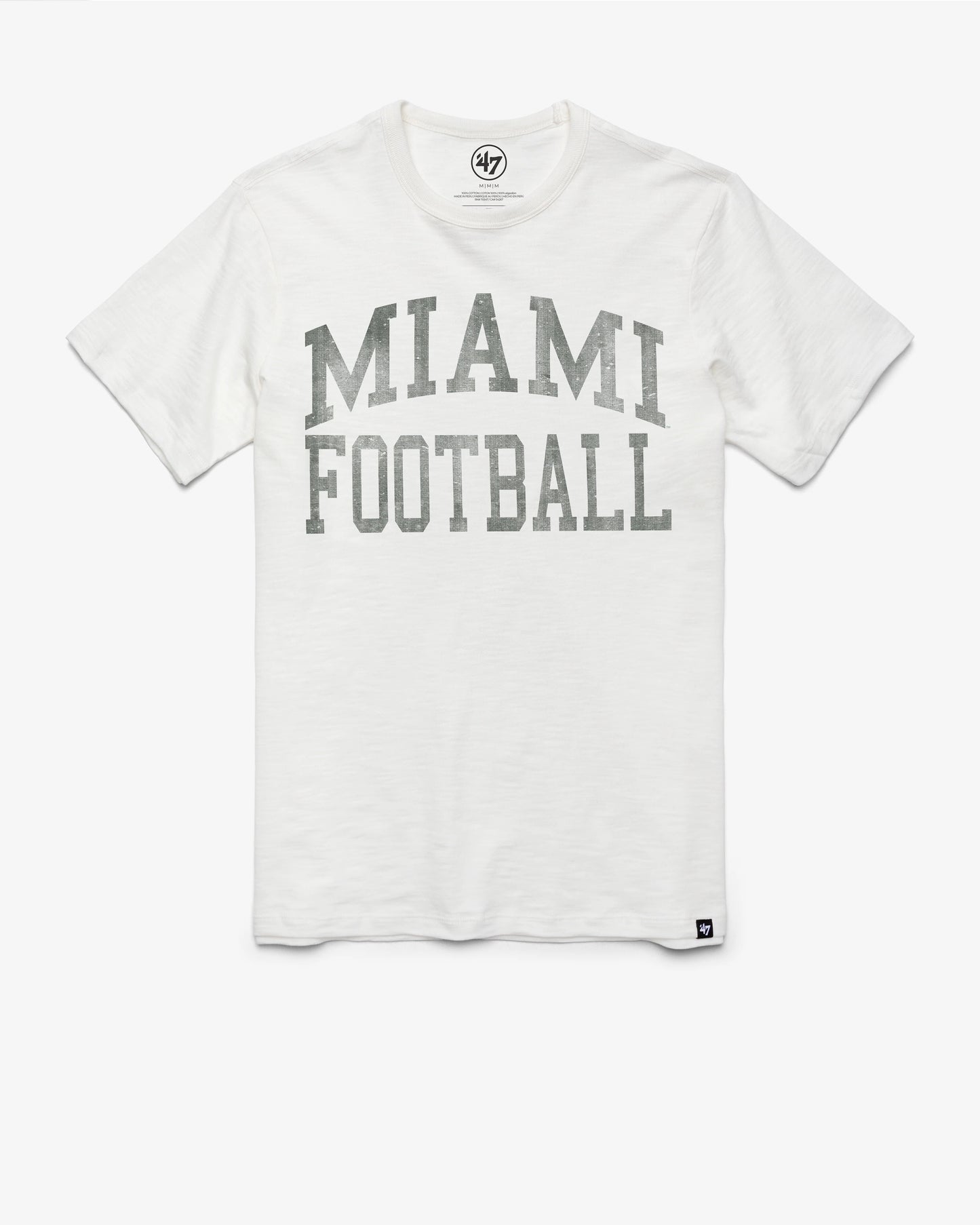 MIAMI HURRICANES CLASSIC BLOCK '47 SCRUM TEE