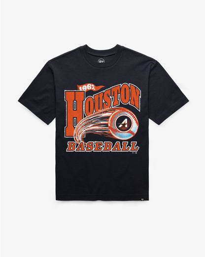 HOUSTON ASTROS CITY CONNECT GAME WORN CURVE '47 FOUNDATION TEE