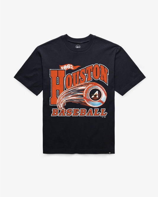 HOUSTON ASTROS CITY CONNECT GAME WORN CURVE '47 FOUNDATION TEE