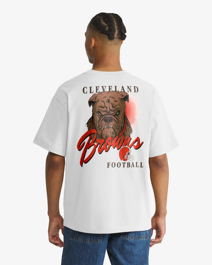 CLEVELAND BROWNS BACKER SCRIPT ILLUSTRATED '47 FOUNDATION TEE