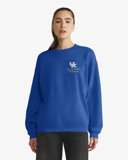 KENTUCKY WILDCATS SHOUT IT OUT '47 OVERSIZED CREW WOMENS