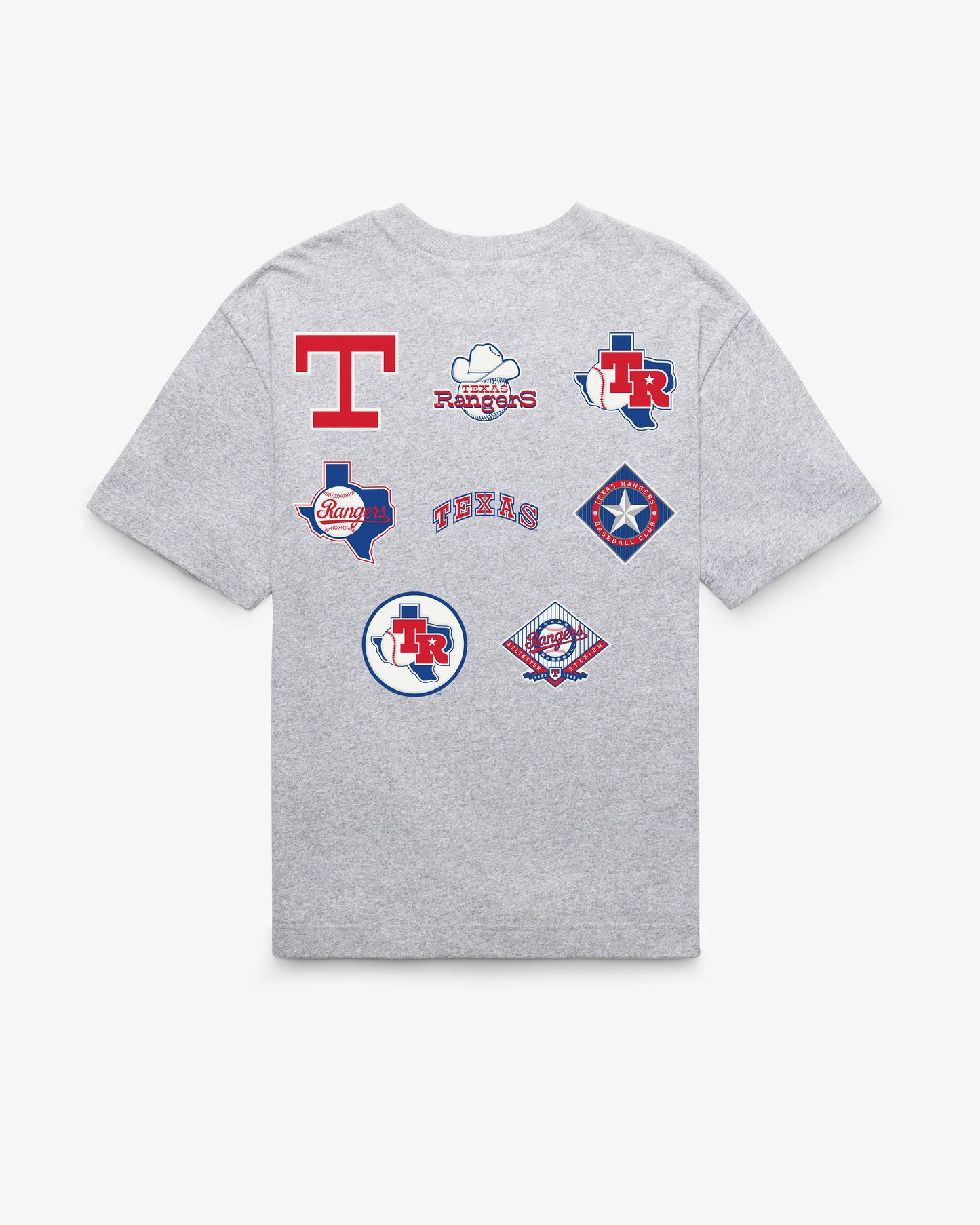 TEXAS RANGERS COOPERSTOWN HISTORY LOCK '47 FOUNDATION TEE