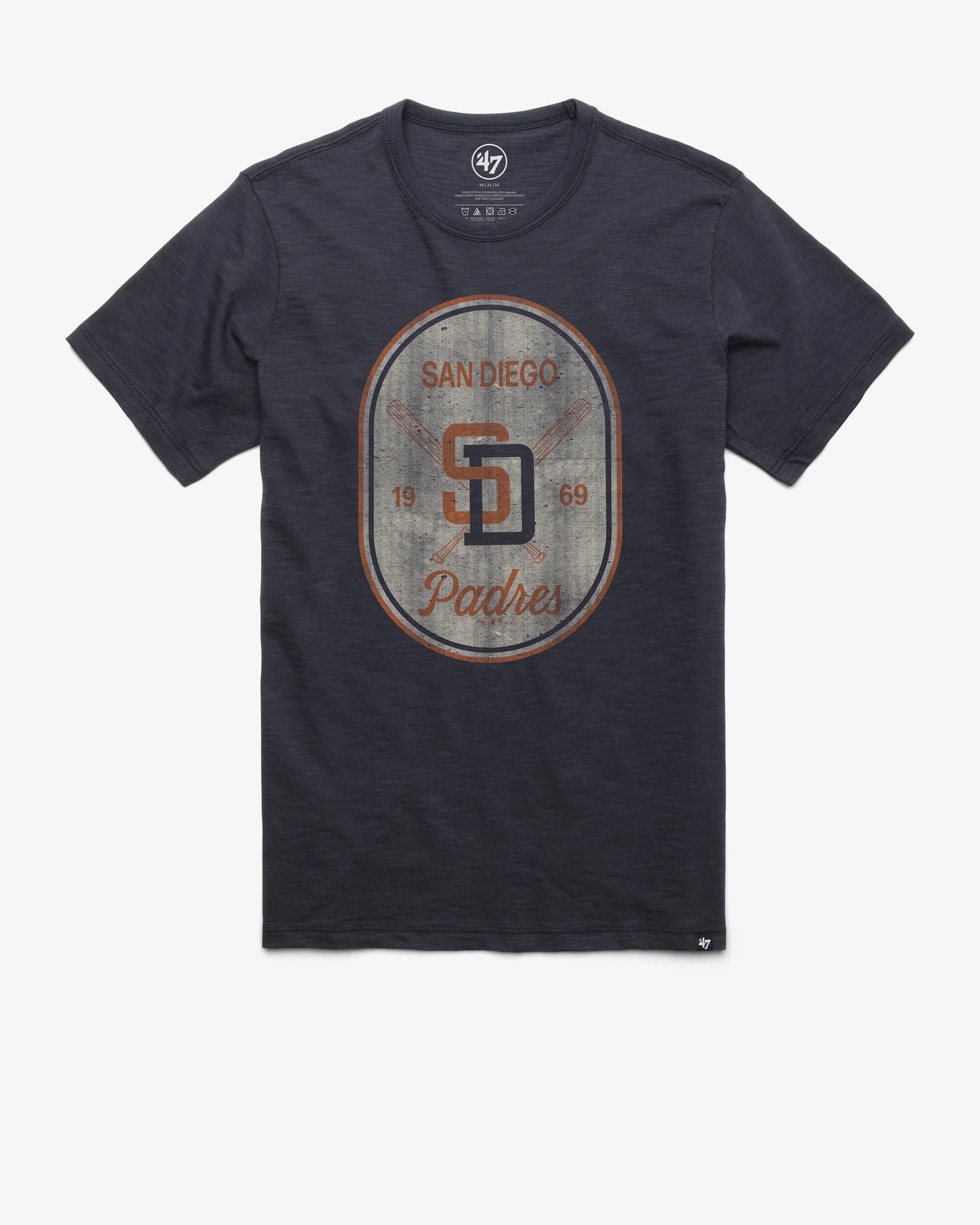SAN DIEGO PADRES COOPERSTOWN CROSS PATCH '47 SCRUM TEE