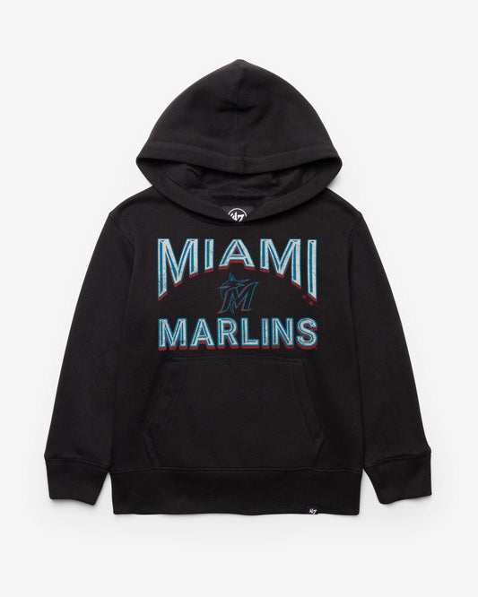 MIAMI MARLINS FAN OUT '47 KID'S HEADLINE HOOD