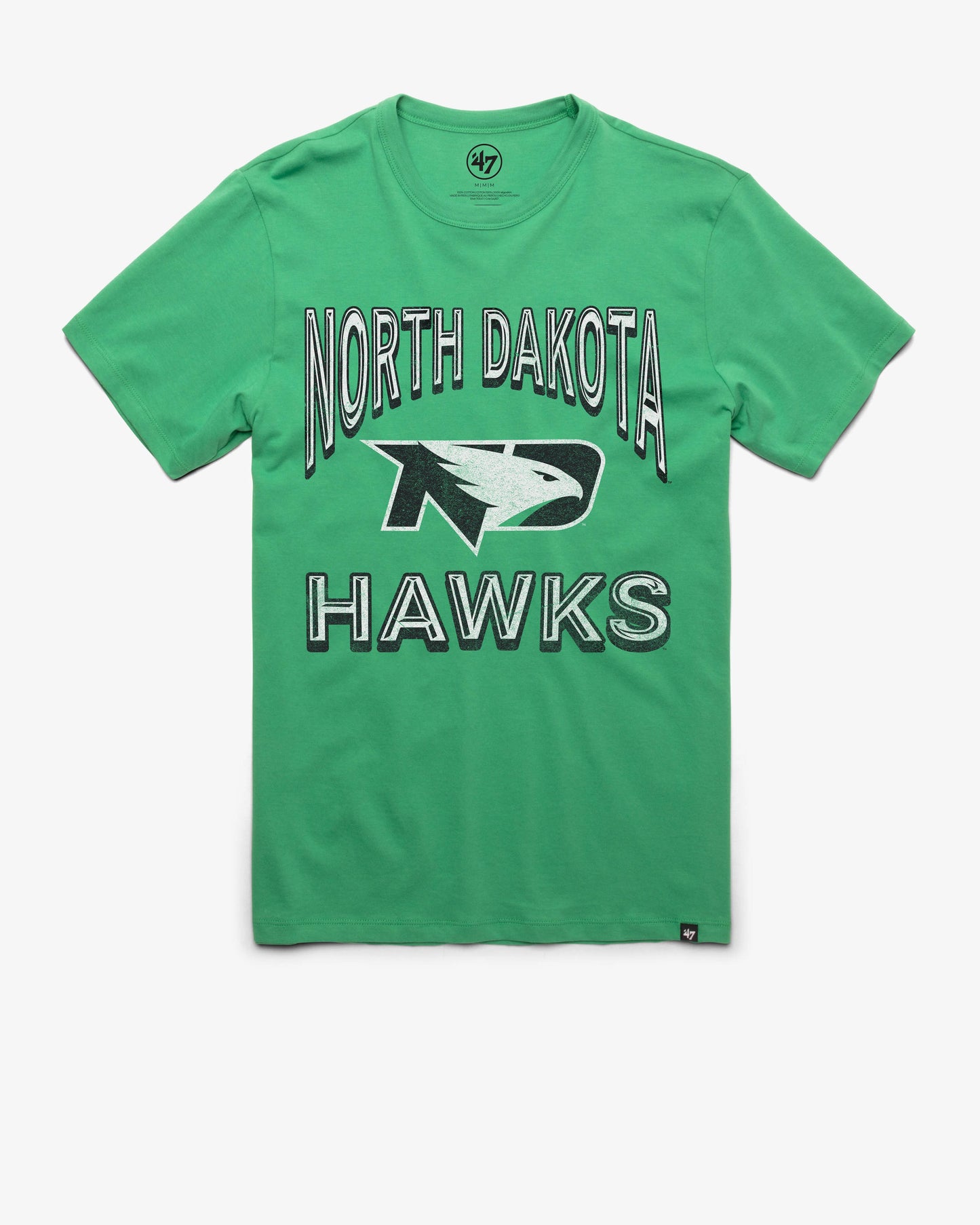 NORTH DAKOTA FIGHTING HAWKS FAN OUT '47 FRANKLIN TEE