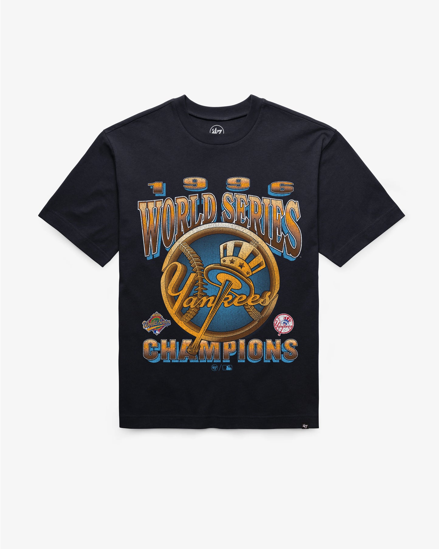 New York Yankees Cooperstown World Series Encased '47 Foundation Tee