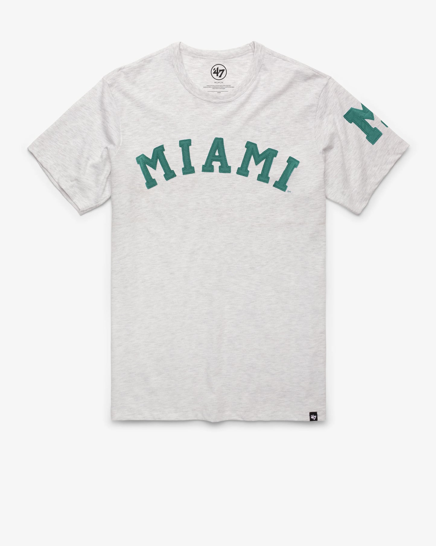 MIAMI HURRICANES VINTAGE '47 FRANKLIN FIELDHOUSE TEE