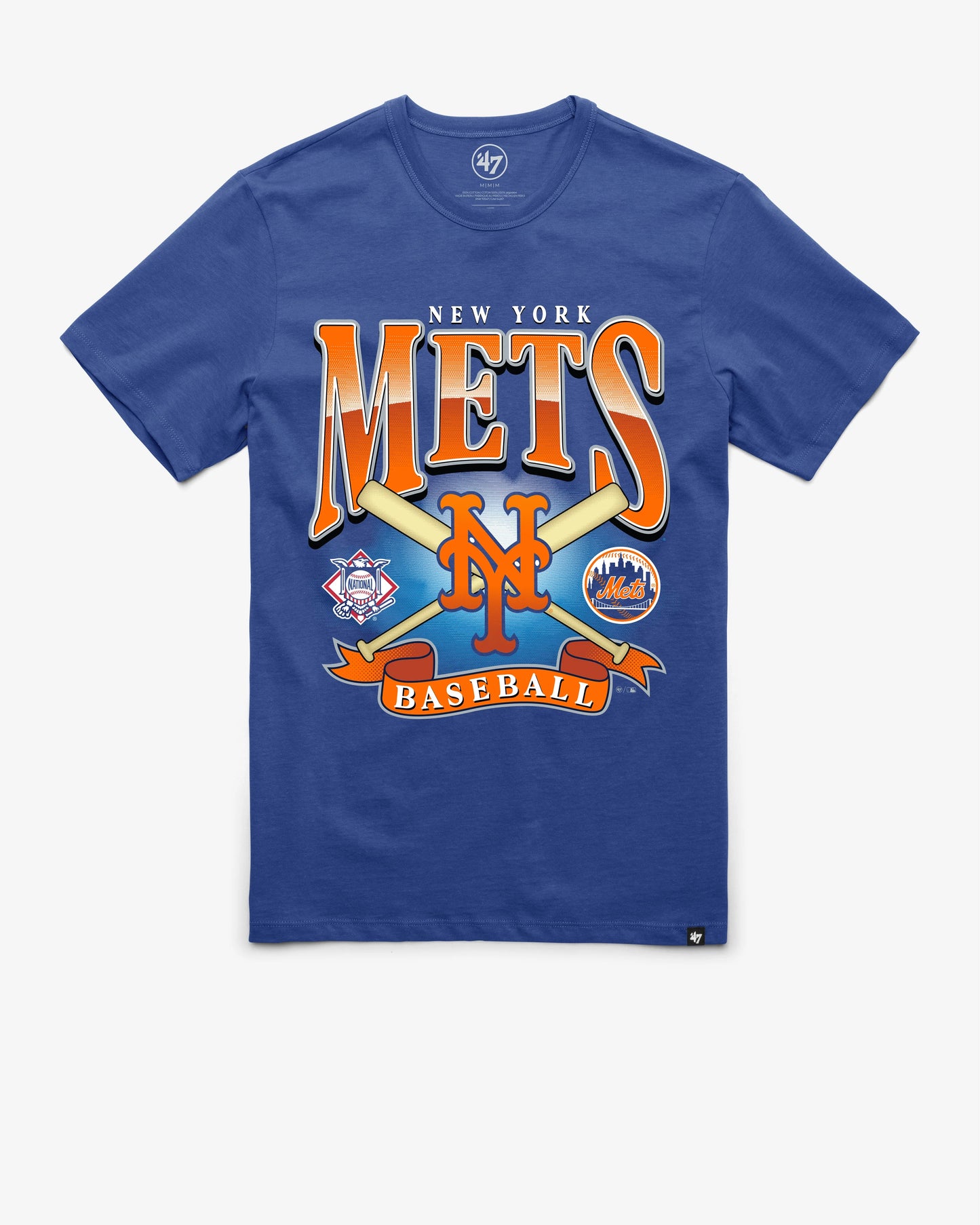 NEW YORK METS CHROMETOWN '47 FRANKLIN TEE