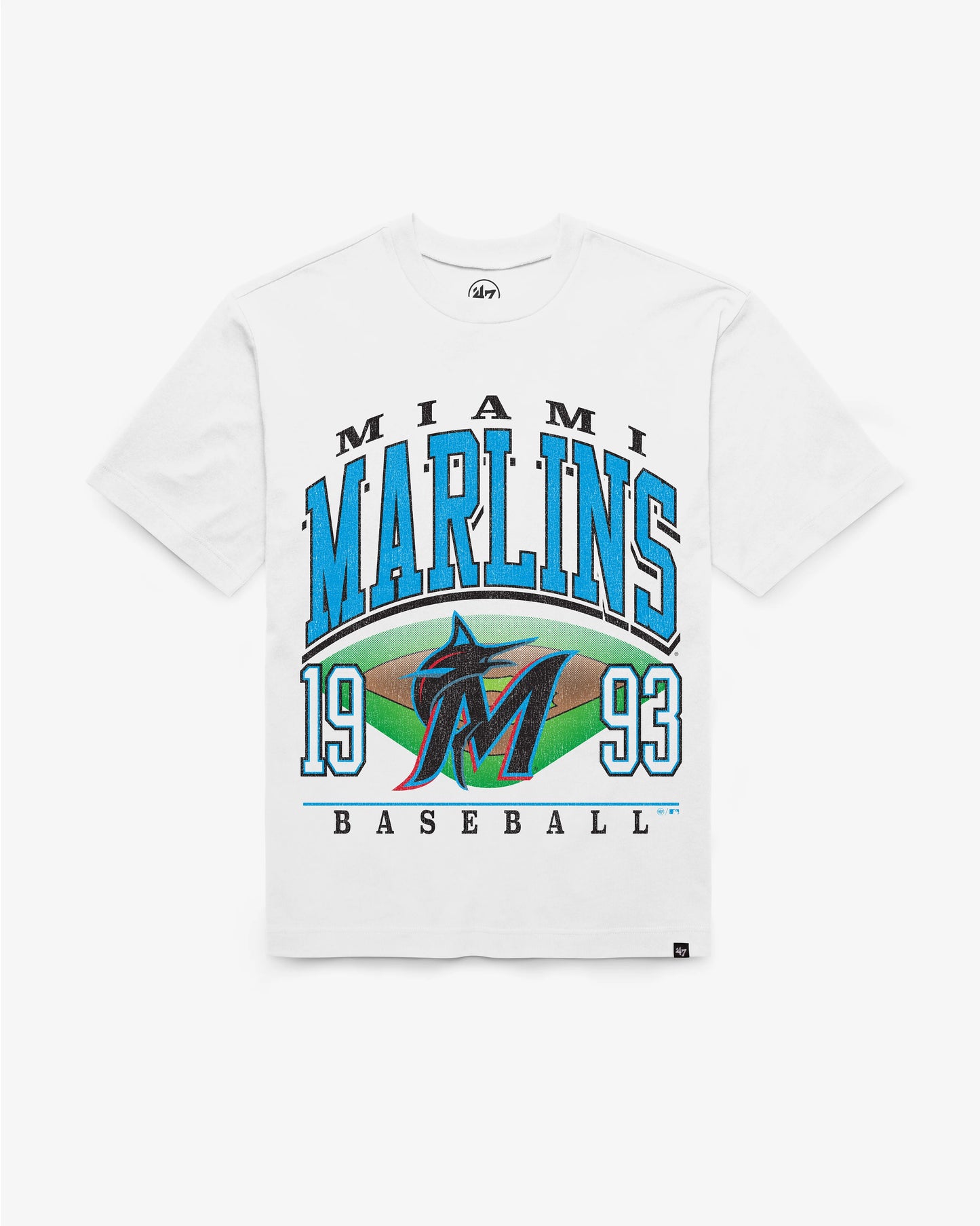 MIAMI MARLINS FIELD GENERAL '47 FOUNDATION TEE