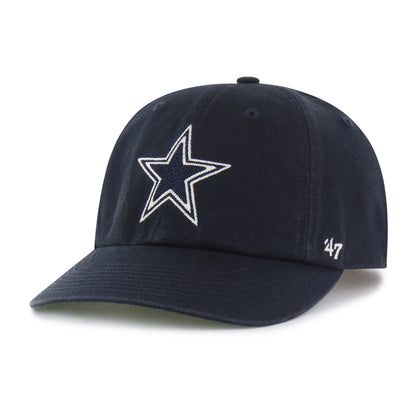DALLAS COWBOYS CHAIN SIDE STITCH '47 CLEAN UP ROUND VISOR