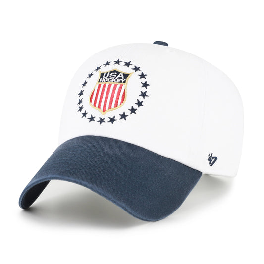 USA HOCKEY SPANGLED CIRCLE '47 CLEAN UP