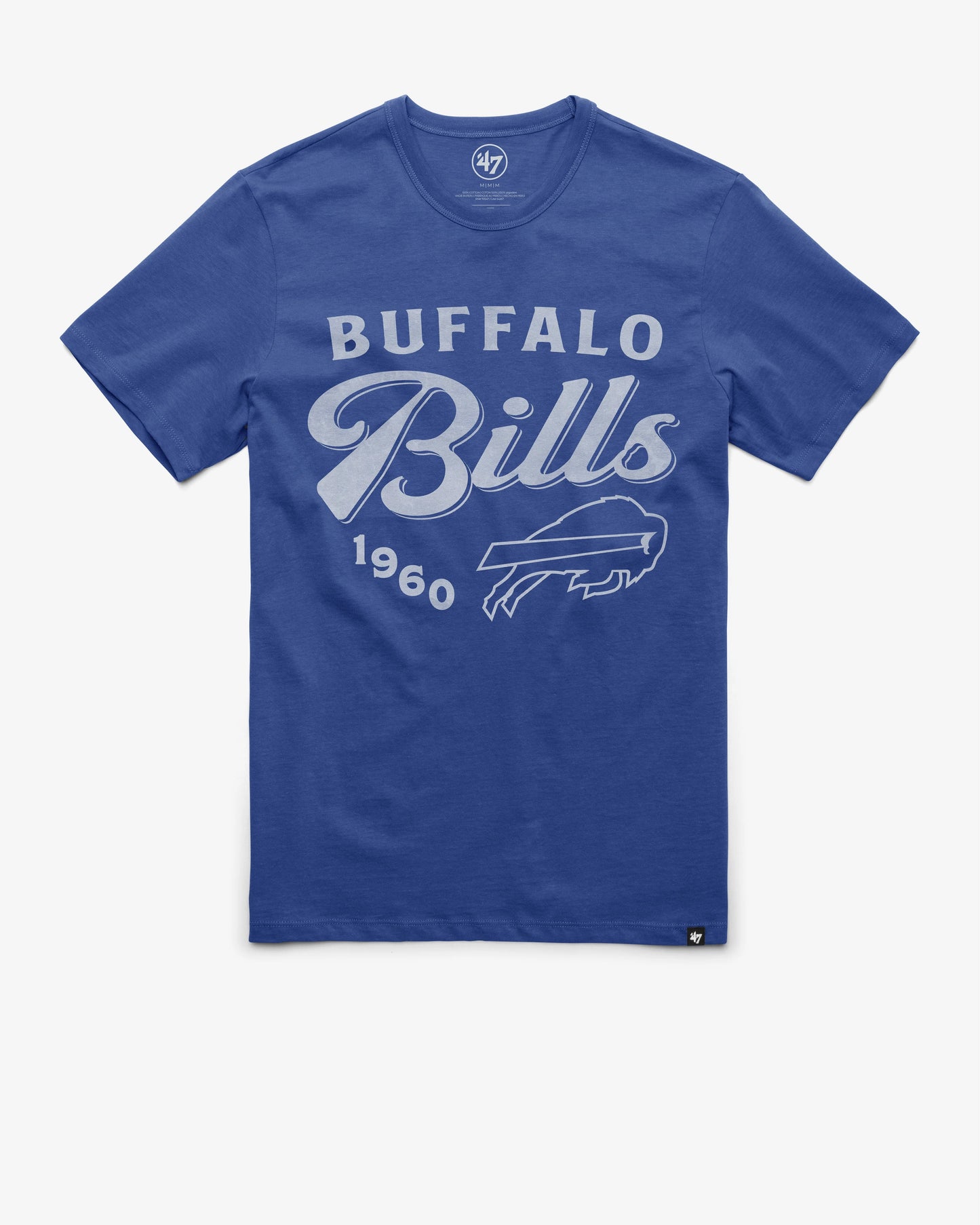 BUFFALO BILLS SCRIPT '47 FRANKLIN TEE