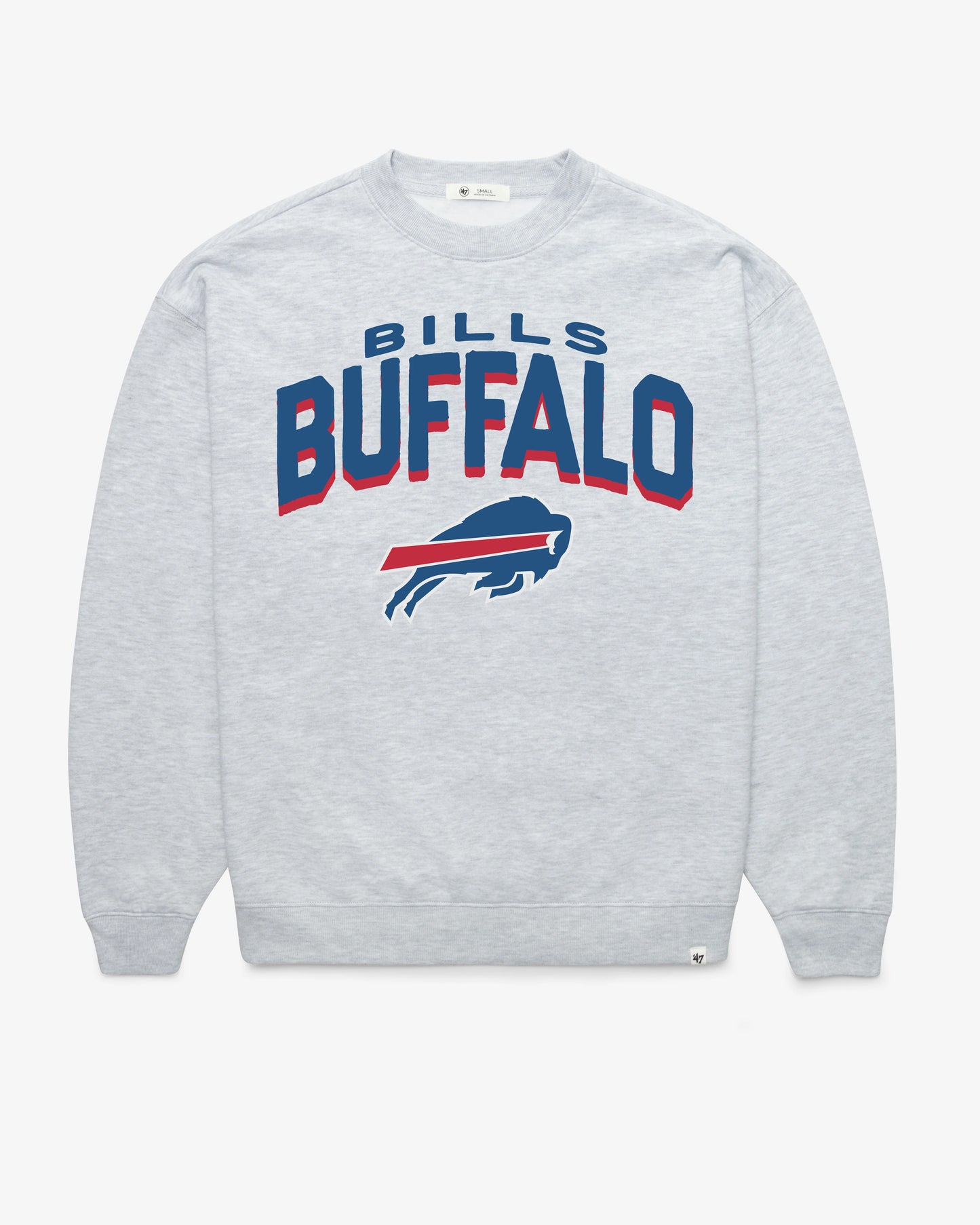 BUFFALO BILLS CAMPUS ARCH CLOUD '47 OVERSIZED CREW WOMENS