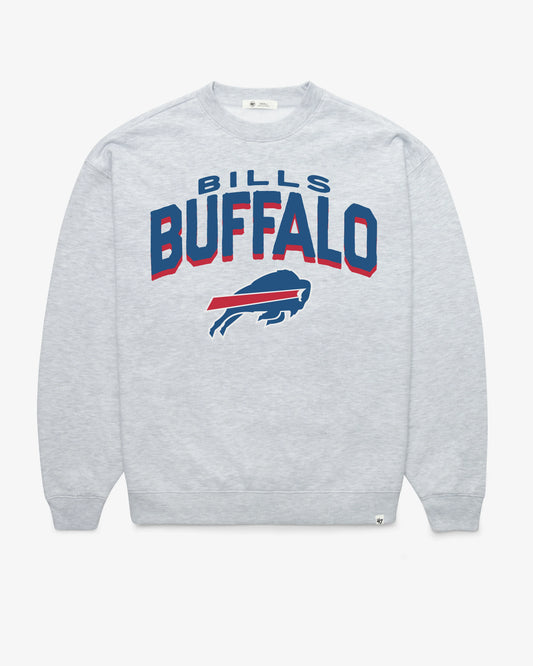 BUFFALO BILLS CAMPUS ARCH CLOUD '47 OVERSIZED CREW WOMENS