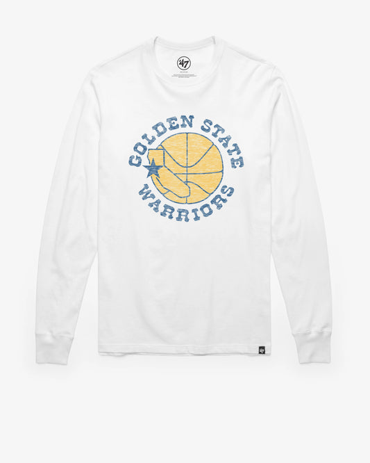 GOLDEN STATE WARRIORS HARDWOOD CLASSICS PREMIER '47 FRANKLIN LONG SLEEVE TEE