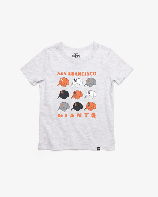 SAN FRANCISCO GIANTS COOPERSTO CAP OFF '47 KID'S FRANKLIN TEE