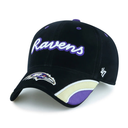 BALTIMORE RAVENS VELVET DENIM SCRIPT '47 WOMEN'S  MVP