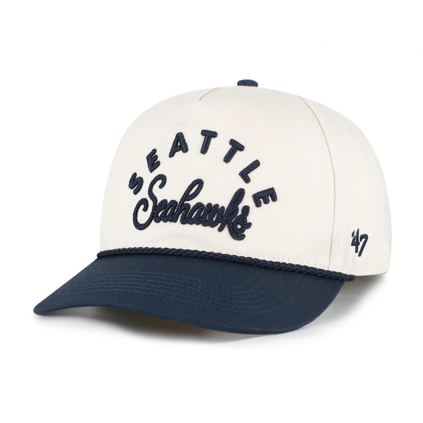 SEATTLE SEAHAWKS ROPE SCRIPT '47 WOMEN'S HITCH RF RELAXED FIT