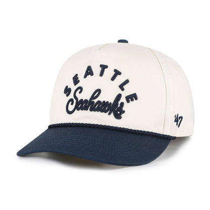SEATTLE SEAHAWKS ROPE SCRIPT '47 WOMEN'S HITCH RF RELAXED FIT