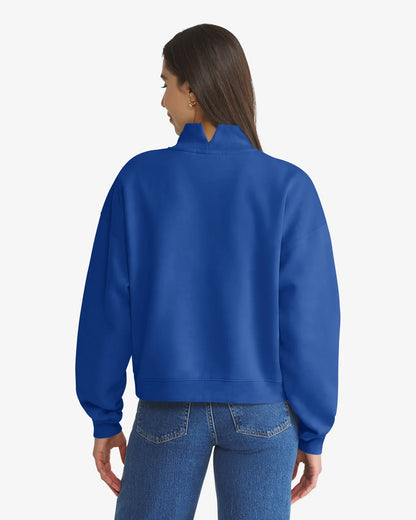 INDIANAPOLIS COLTS VANTAGE '47 WOMEN'S MOCK NECK PULLOVER