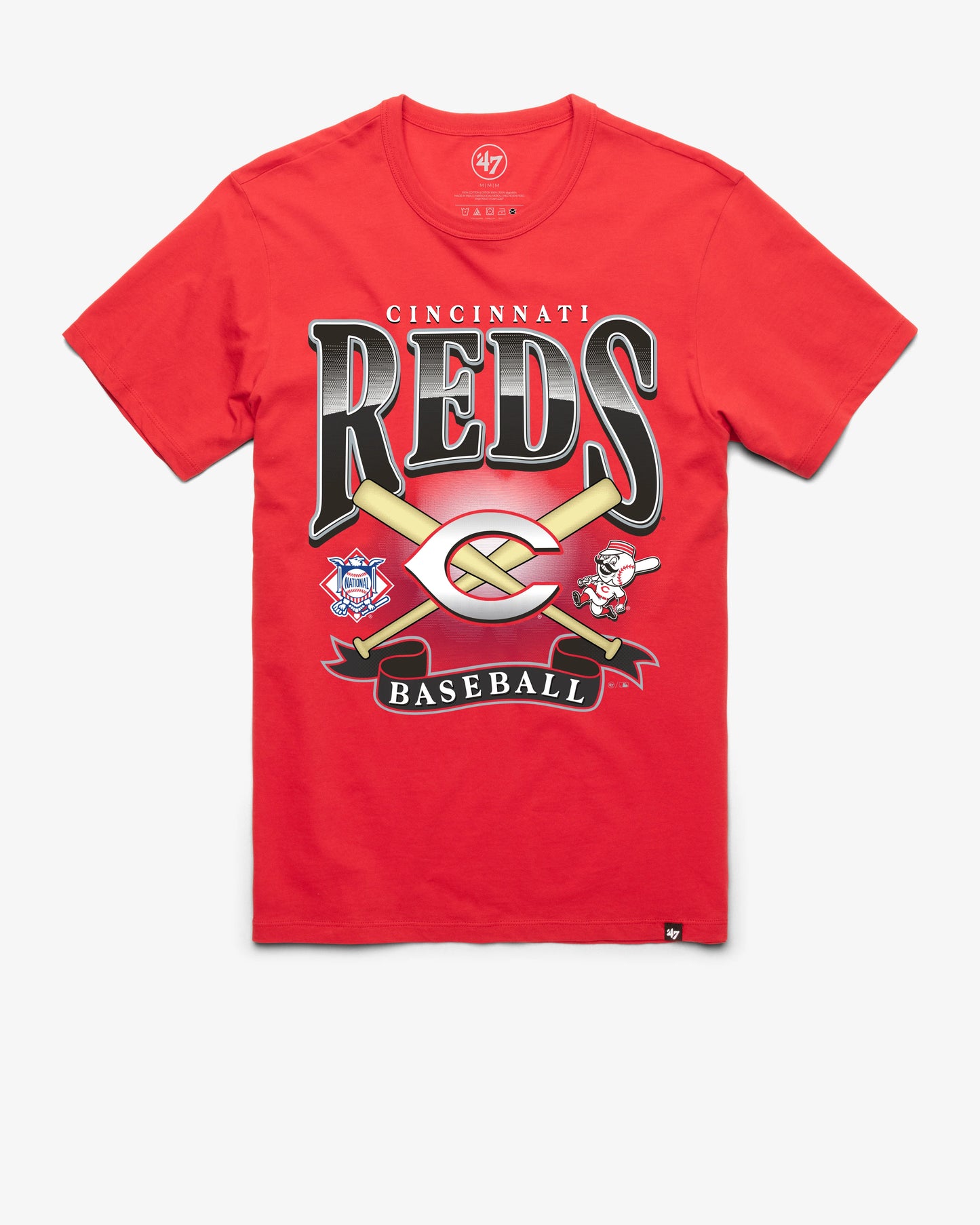 CINCINNATI REDS CHROMETOWN '47 FRANKLIN TEE