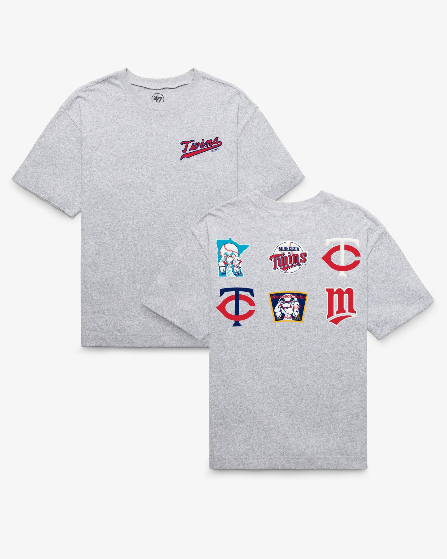 MINNESOTA TWINS COOPERSTOWN HISTORY LOCK '47 FOUNDATION TEE