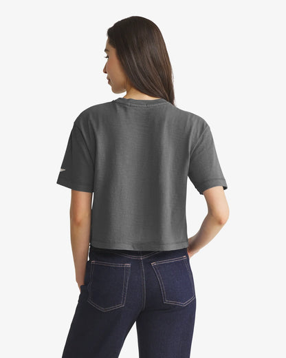 CAROLINA PANTHERS ELMORE WELL WORN '47 HEAVY SLUB TEE WOMENS