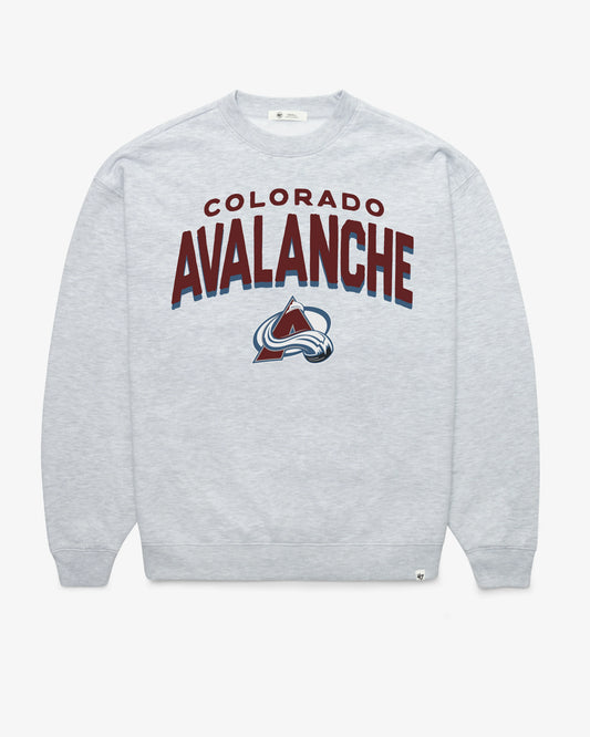 COLORADO AVALANCHE CAMPUS ARCH CLOUD '47 OVERSIZED CREW WOMENS