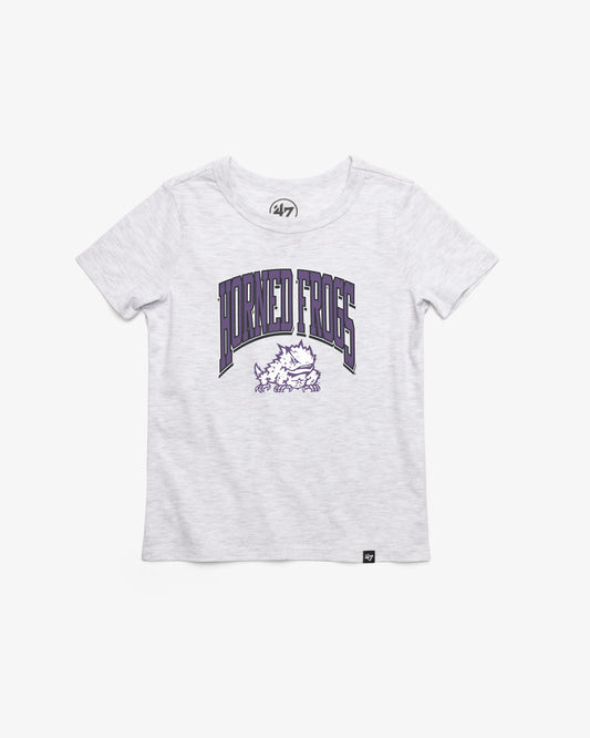 TEXAS CHRISTIAN HORNED FROGS WALK TALL '47 FRANKLIN TEE KIDS