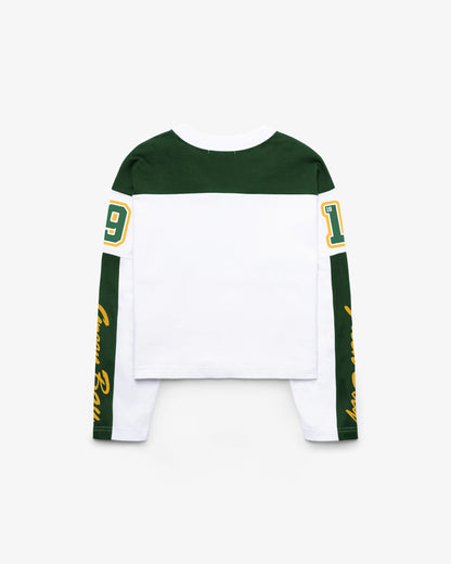 GREEN BAY PACKERS EXCLAMATION '47 WOMEN'S METRO JERSEY TEE