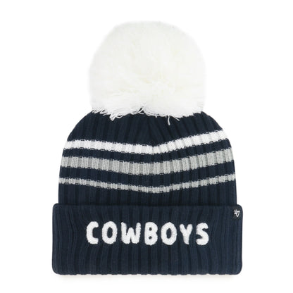 DALLAS COWBOYS FUZZY SCRIPT '47 WOMEN'S CUFF KNIT