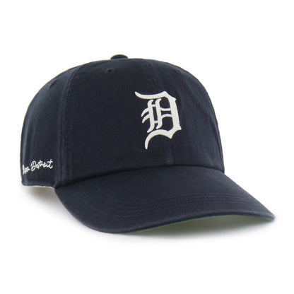 DETROIT TIGERS CHAIN SIDE STITCH '47 CLEAN UP LONG VISOR
