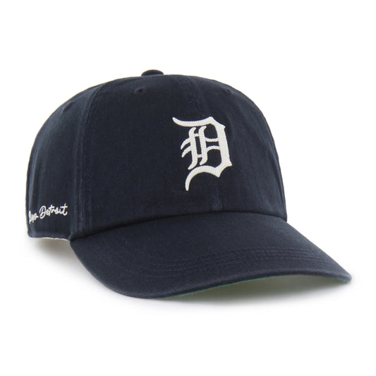 DETROIT TIGERS CHAIN SIDE STITCH '47 CLEAN UP LONG VISOR