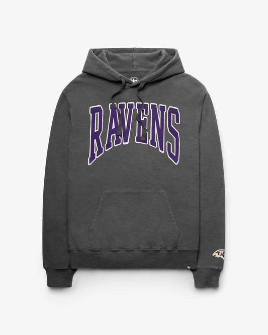BALTIMORE RAVENS GROTON WELL WORN '47 FRENCH TERRY HOOD