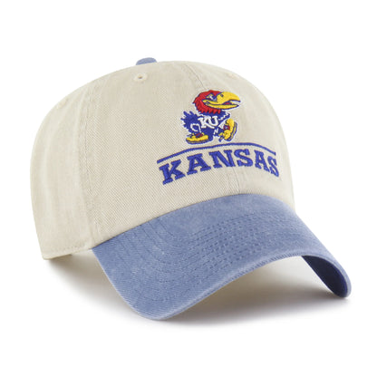 Kansas Jayhawks Logo Line Two Tone '47 Clean Up