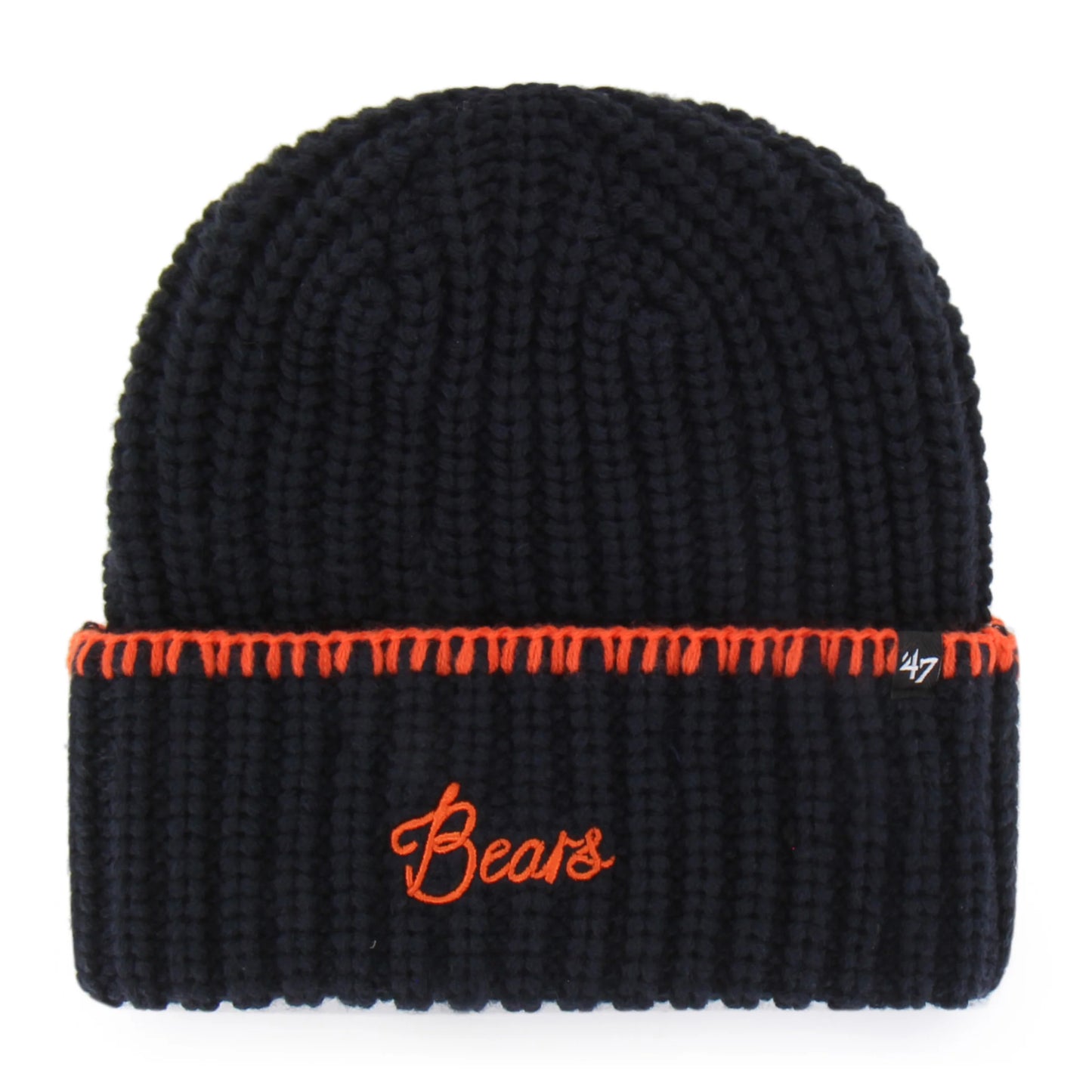 CHICAGO BEARS BLANKET STITCH '47 WOMEN'S CUFF KNIT